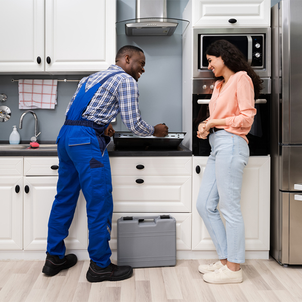 how long does it typically take to complete cooktop repair services in Hampshire County WV